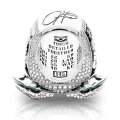 Philadelphia Eagles Super Bowl LIX Rings #1 Hurts MVP Edition with Wings Pop Out