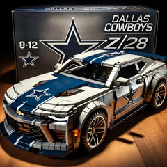 Football Team Camaro Z/28 Building Block-Creative Display Gifts for Fans