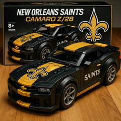 Football Team Camaro Z/28 Building Block-Creative Display Gifts for Fans