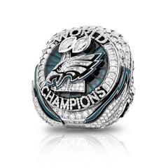 Philadelphia Eagles Super Bowl LIX Rings #1 Hurts MVP Edition with Wings Pop Out