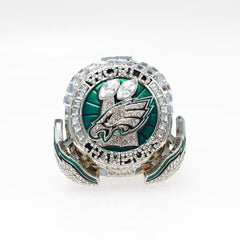 Personalized Philadelphia Eagles Super Bowl Ring - Customize with Your Name or Number - Ideal Gift for Sports Fans