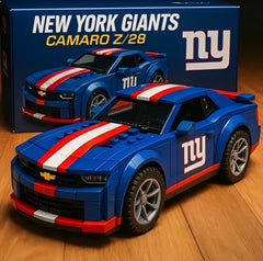 Football Team Camaro Z/28 Building Block-Creative Display Gifts for Fans