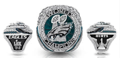 Personalized Philadelphia Eagles Super Bowl Ring - Customize with Your Name or Number - Ideal Gift for Sports Fans