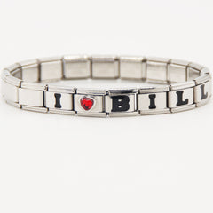 Buffalo Bills Italian Charm Bracelet – Perfect Fan Gift for Birthday, Christmas, Valentine’s Day & Game Day