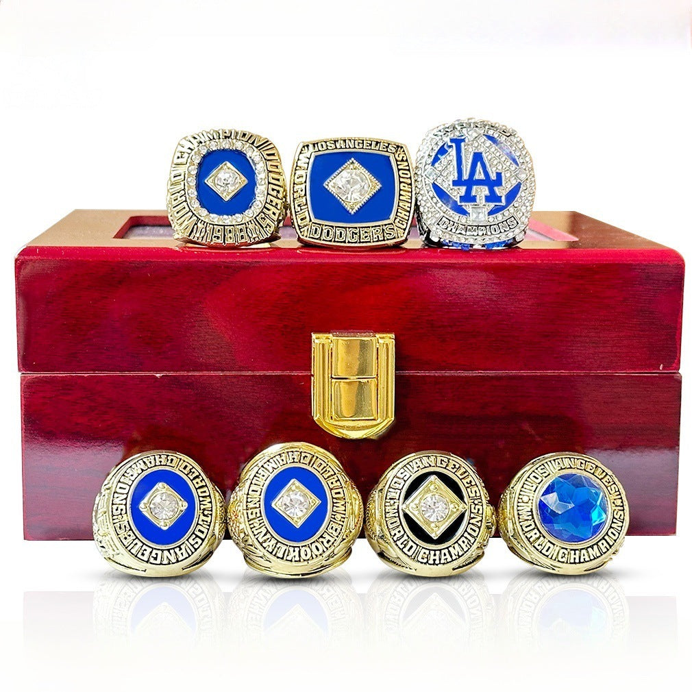 Los Angeles Dodgers World Series Championship Rings Set -Baseball Fan Gift & Memorabilia - Image 16