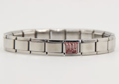 Football Team Logo Italian Charm Bracelet – Custom Gifts for Fans