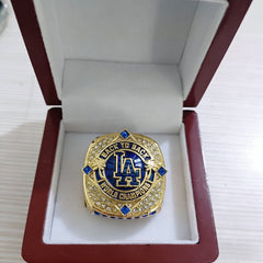 New 2025 Los Angeles Dodgers World Championship Ring - LA Baseball Fan Collectible Gift - Packaging View