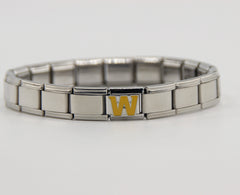 Football Team Logo Italian Charm Bracelet – Custom Gifts for Fans
