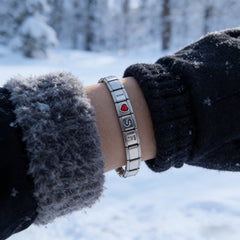 San Francisco 49ers Italian Charm Bracelet – Sports Fan Gift for Holiday, Birthday & Game Day