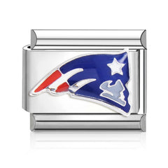 Football Team Logo Italian Charm Bracelet – Custom Gifts for Fans