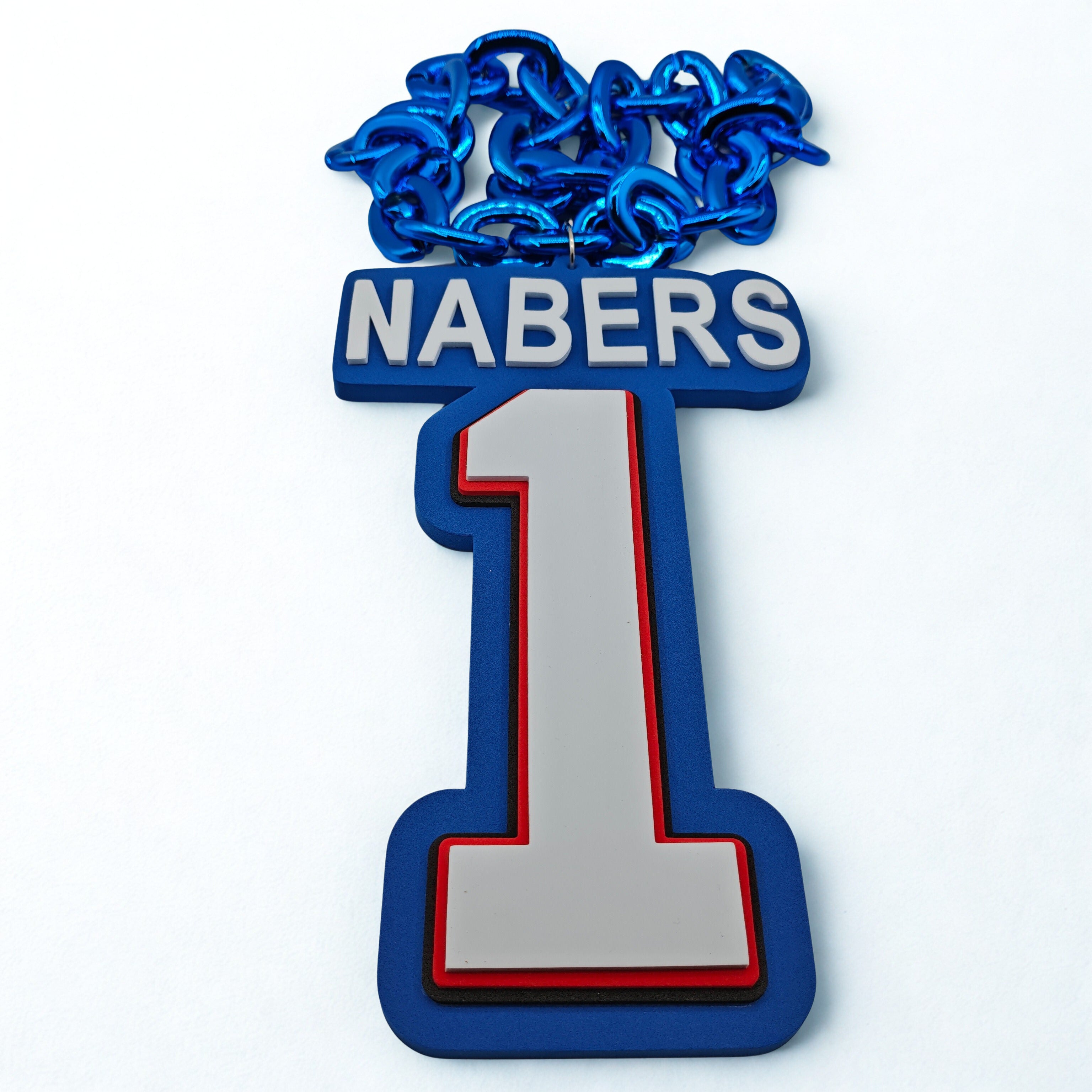 Player 3D Logo EVA Foam Necklace 30 inches - The Perfect Game Day Gift for Fans - Image 11