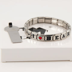 Chicago Bears Italian Charm Bracelet – Perfect Valentine’s Day, Holiday & Any Occasion Gift for Fans