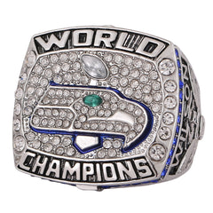 2014 Seattle Seahawks Championship Ring & Trophy Set-Collectible Memorabilia