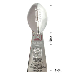 New York Giants Super Bowl Championship Ring & Trophy Set– 1986, 1991, 2008 & 2012