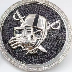 Rotating Sports Team Logo Pendant Necklace –  Perfect Gifts for True Fans