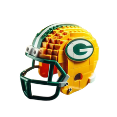 3D Football Team Logo Helmet Construction Building Blocks –  Perfect Christmas & Holiday Gift