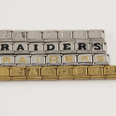 Las Vegas Raiders Italian Charm Bracelet – Fan Gift for  Birthday,Holiday & Valentine’s Day Gift