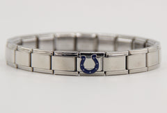 Football Team Logo Italian Charm Bracelet – Custom Gifts for Fans