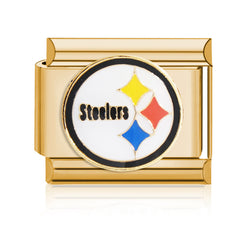 Football Team Logo Italian Charm Bracelet – Custom Gifts for Fans