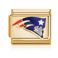 Football Team Logo Italian Charm Bracelet – Custom Gifts for Fans