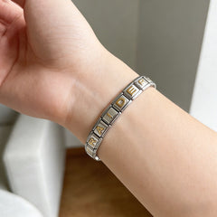 Las Vegas Raiders Italian Charm Bracelet – Fan Gift for  Birthday,Holiday & Valentine’s Day Gift