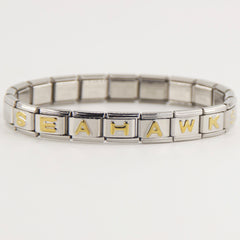 Seattle Seahawks Italian Charm Bracelet – Personalized Fan Gift for  for Birthdays, Holidays & Game Day