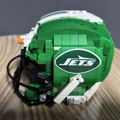 3D Football Team Logo Helmet Construction Building Blocks –  Perfect Christmas & Holiday Gift