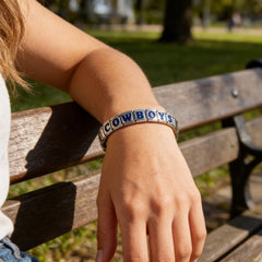 Dallas Cowboys Italian Charm Bracelet – DIY Custom Gift for Fans