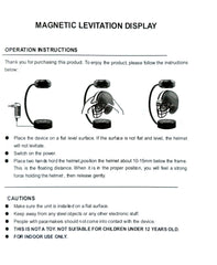 Football Teams Rotating Levitating Hover Helmet– Creative Décor for Fans