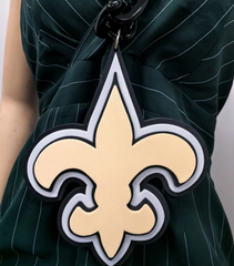 Oversize Sports Fan Chain Team Logo Pendant Necklace – Perfect Gift for Fans Game Day Decoration