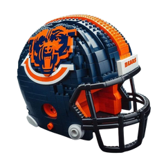 3D Football Team Logo Helmet Construction Building Blocks –  Perfect Christmas & Holiday Gift