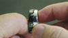 Fidget Slider Ring Rotating Stress Relief Jewelry Haptic Sensory Toy for Anxiety & Focus Perfect Christmas Gifts