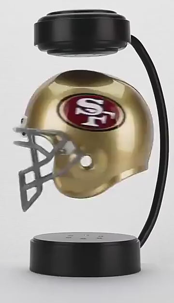 Football Teams Rotating Levitating Hover Helmet– Creative Décor for Fans